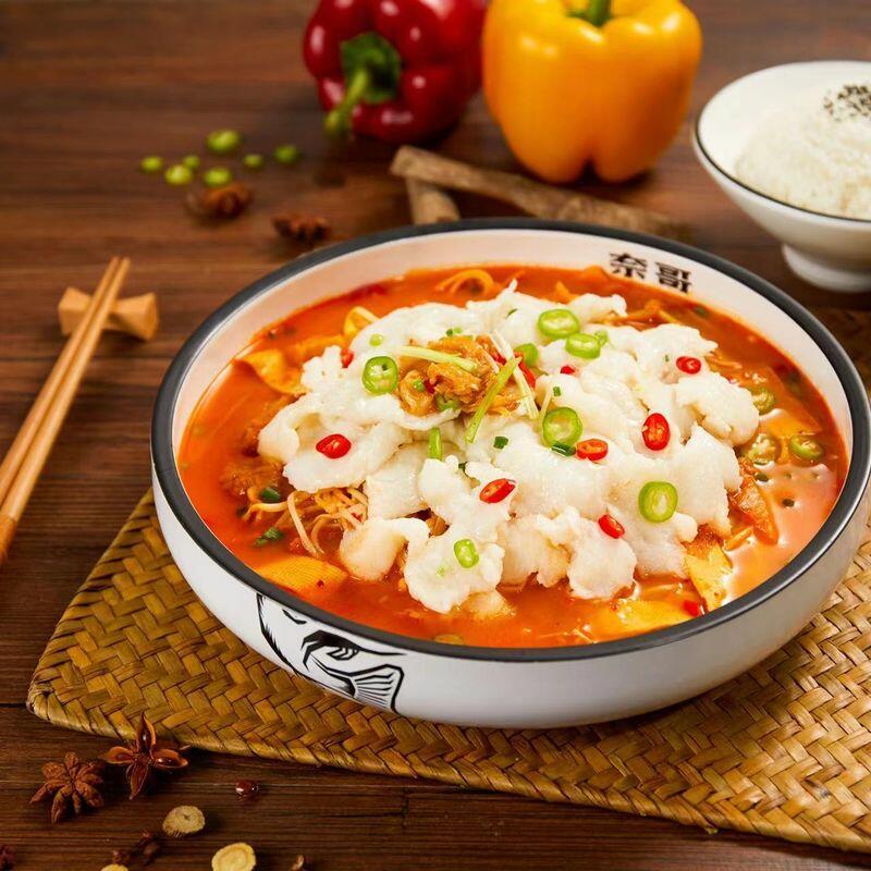 Sliced Fish w.Korean Kimchi Soup